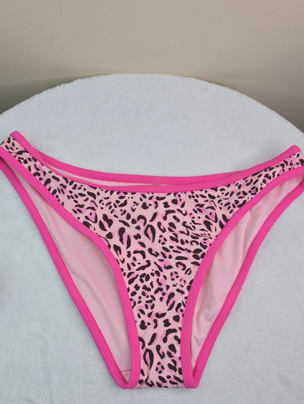 PINK by Frankies Bikinis Golden Hour Cheeky Bikini Bottom Sz XL